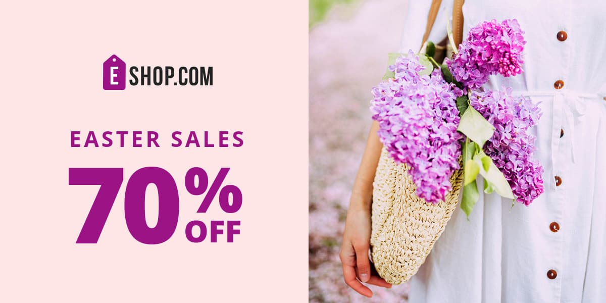 Purple Spring Easter Sales Animated-1200x600px-TwitterImagePost