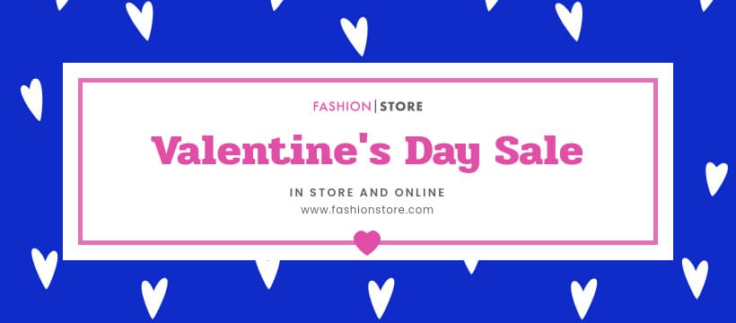 Valentine's Day Blue Hearts Sale-820x360px-FacebookCover