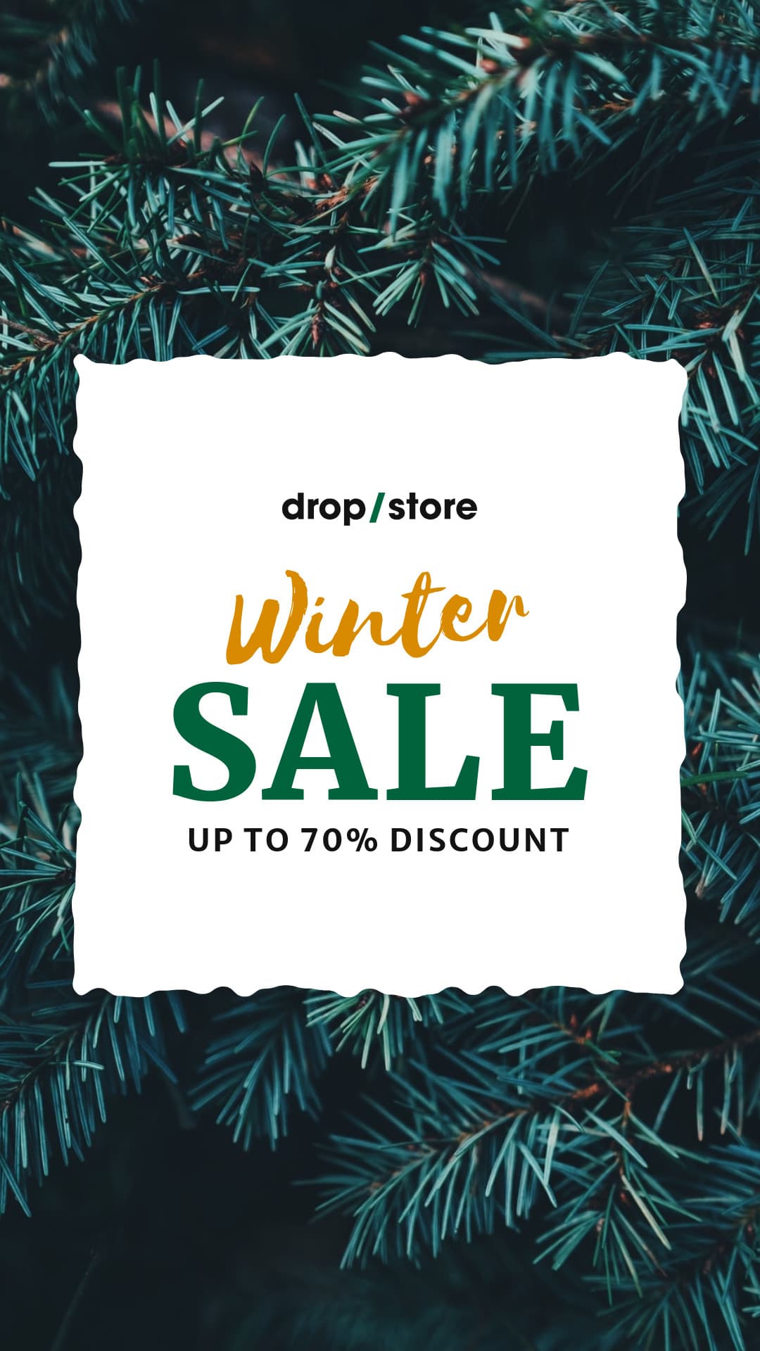 Christmas Pine Winter Sale-1080x1920px-Story