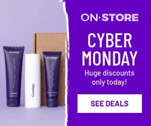 Cyber Monday Skincare Discounts Animated-300x250px-MediumRectangle