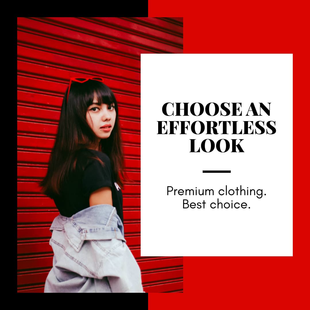 Effortless Look with Premium Clothing Animated-1080x1080px-InstagramPost