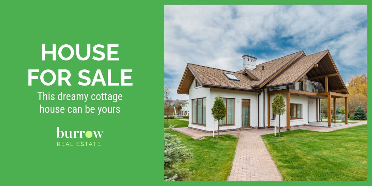 Green Dreamy Cottage House Animated-1200x600px-TwitterImagePost