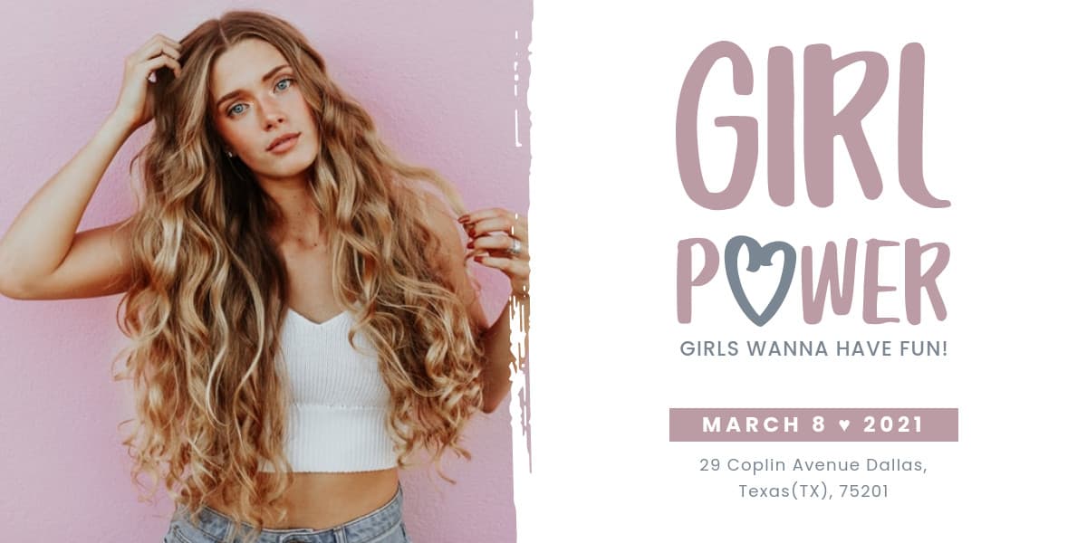 Girl Fun Power Women's Day-1200x600px-TwitterImagePost