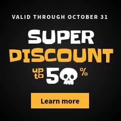 Black Halloween Skull Discount-250x250px-Square