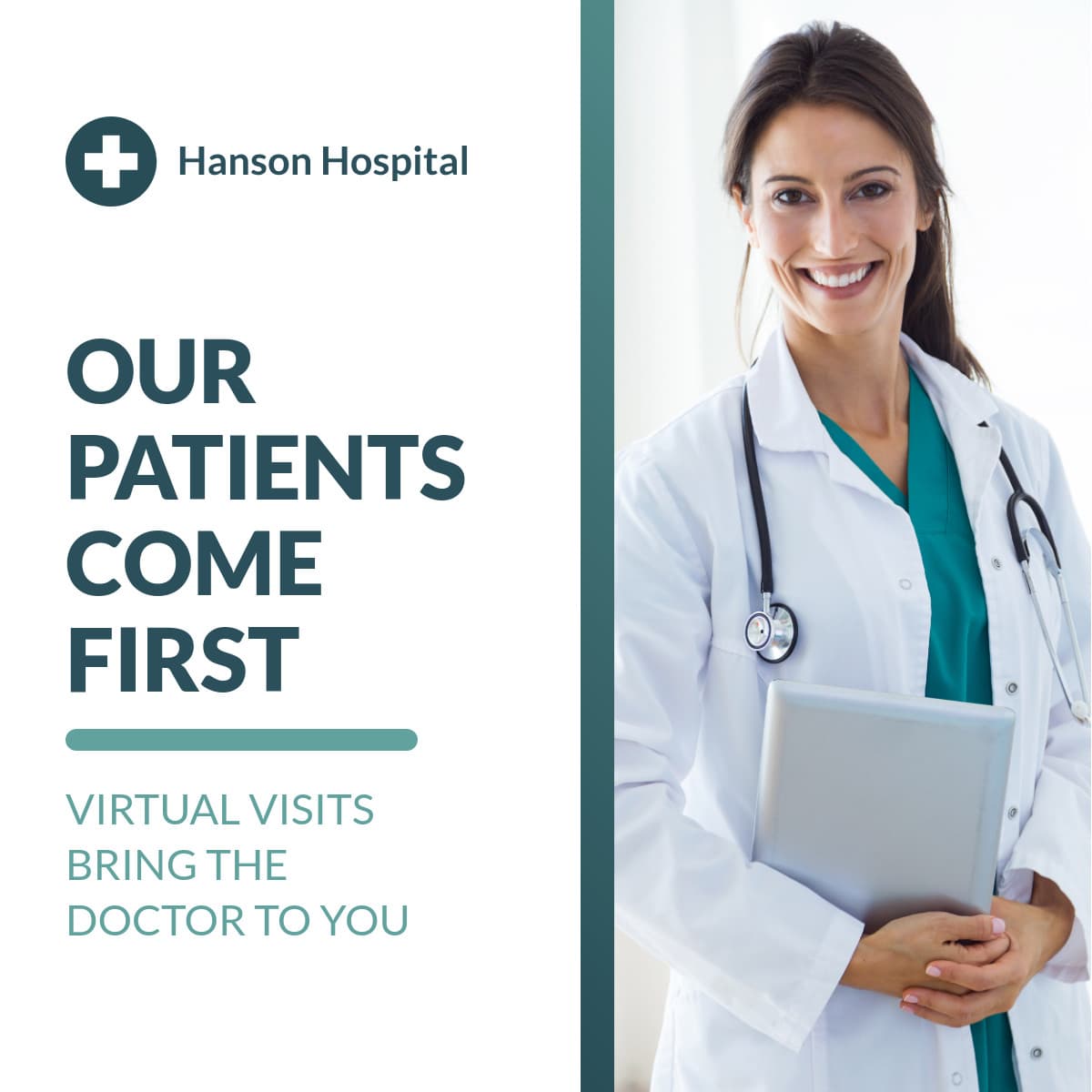 Hospital and Virtual Medical Care Animated-1200x1200px-FacebookSquarePost