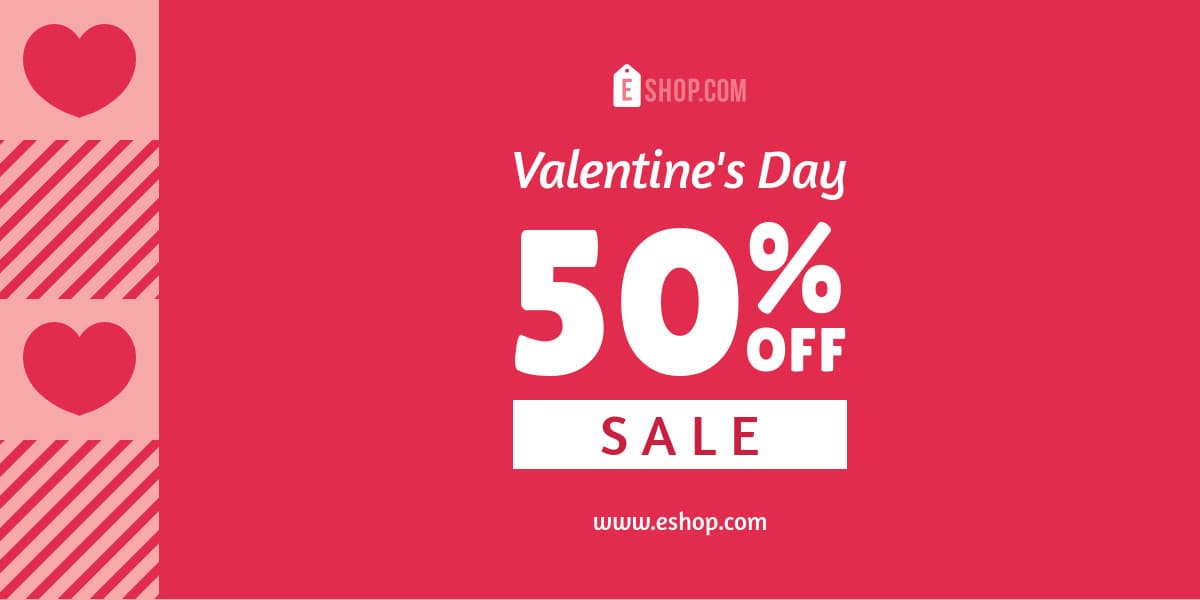 Valentine's Day Shape Sale Eshop-1200x600px-TwitterImagePost