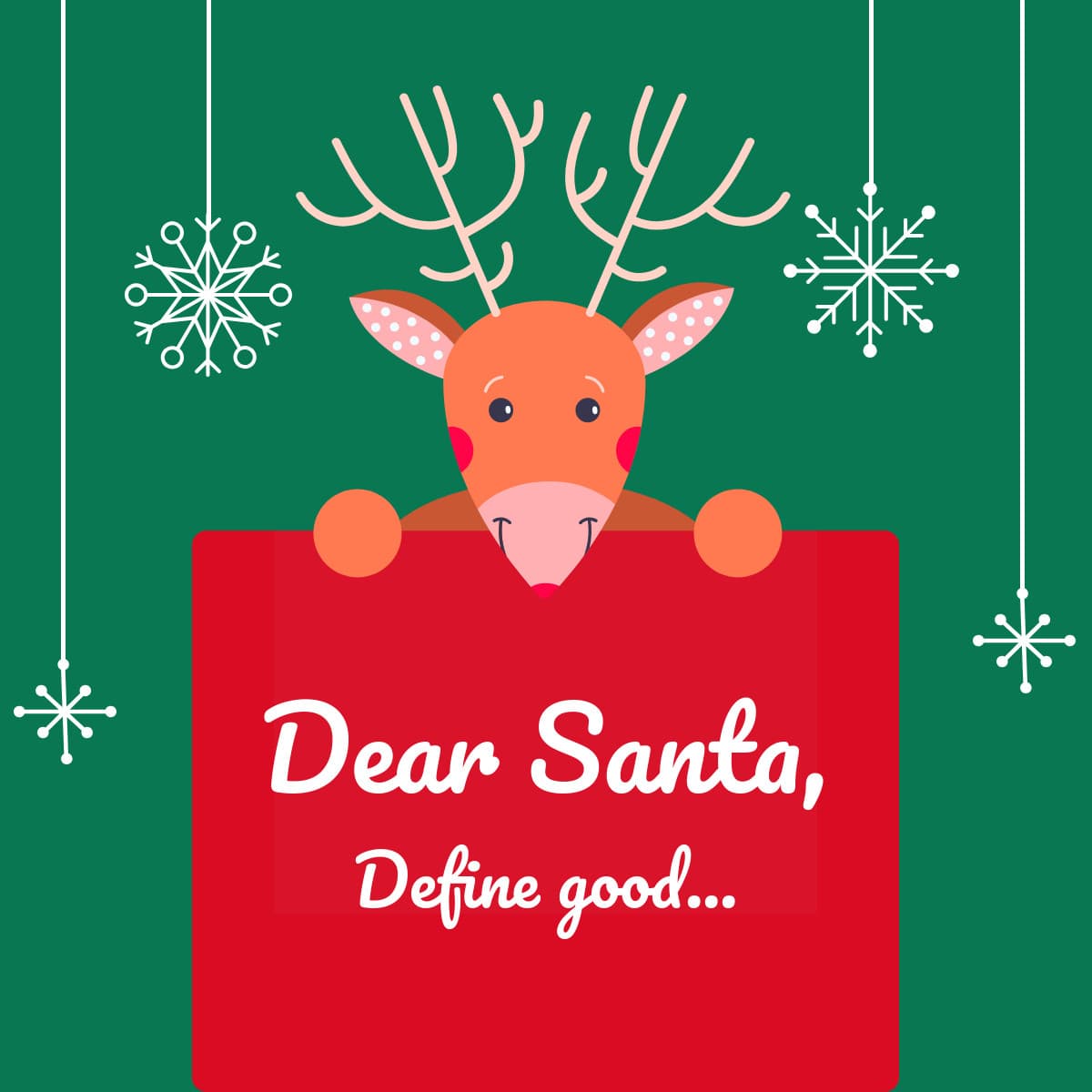 Christmas Santa Define Good-1200x1200px-FacebookSquarePost