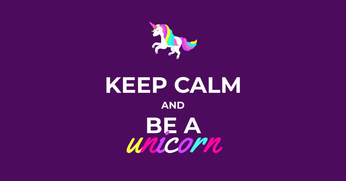 Keep Calm and Be a Unicorn-1200x628 px