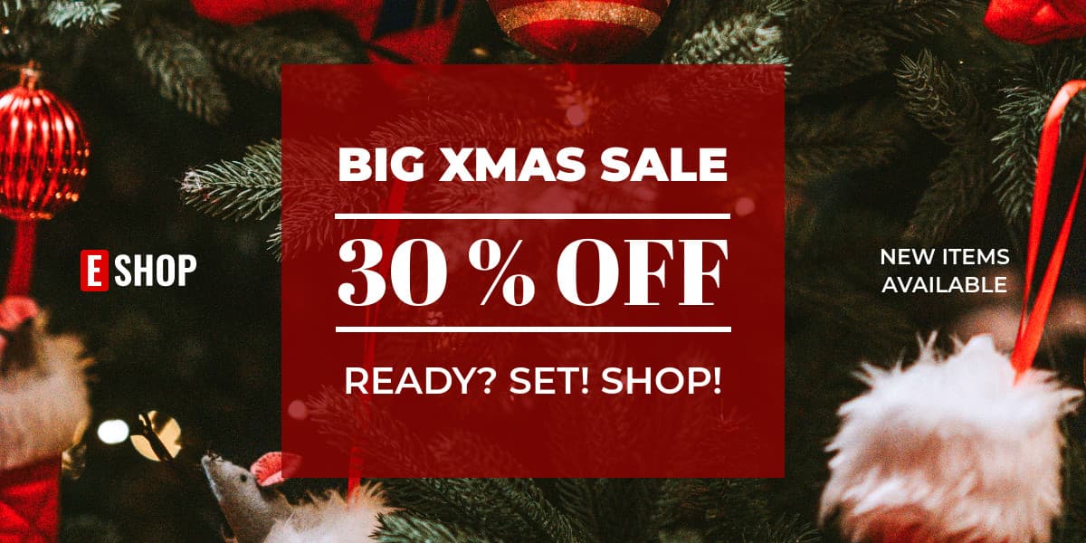 Big Christmas Sale New Items-1200x600px-TwitterImagePost