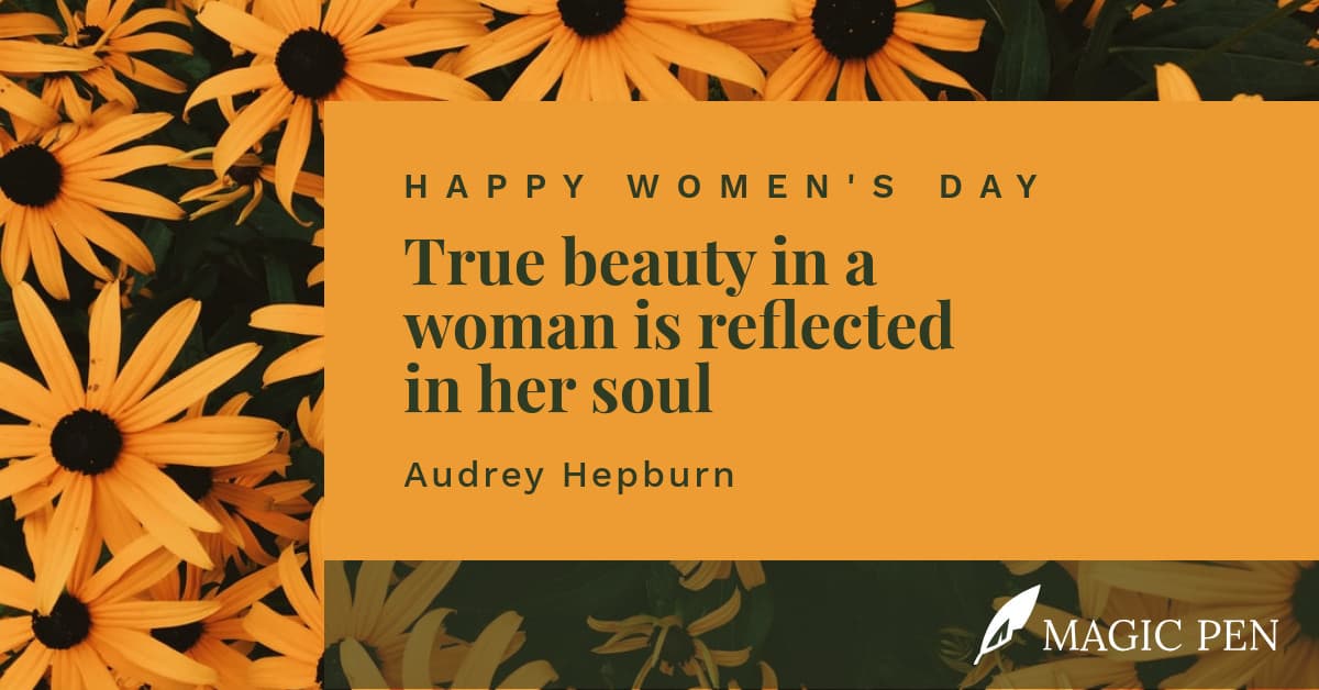 Audrey Hepburn Women's Day Quote-1200x628px-FacebookSponsoredMessage