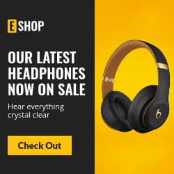 Latest Headphones Now on Sale Animated-250x250px-Square