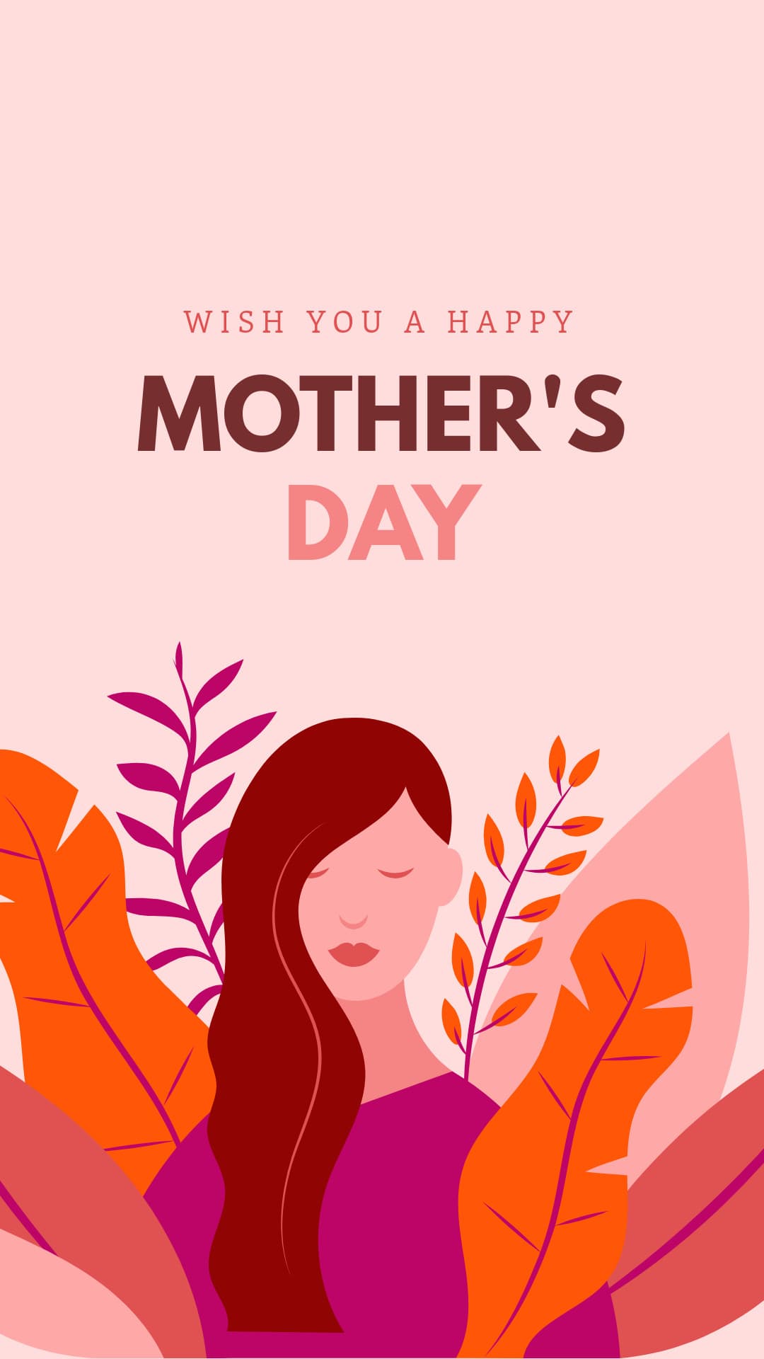 Wish You a Happy Mother's Day-1080x1920px-Story