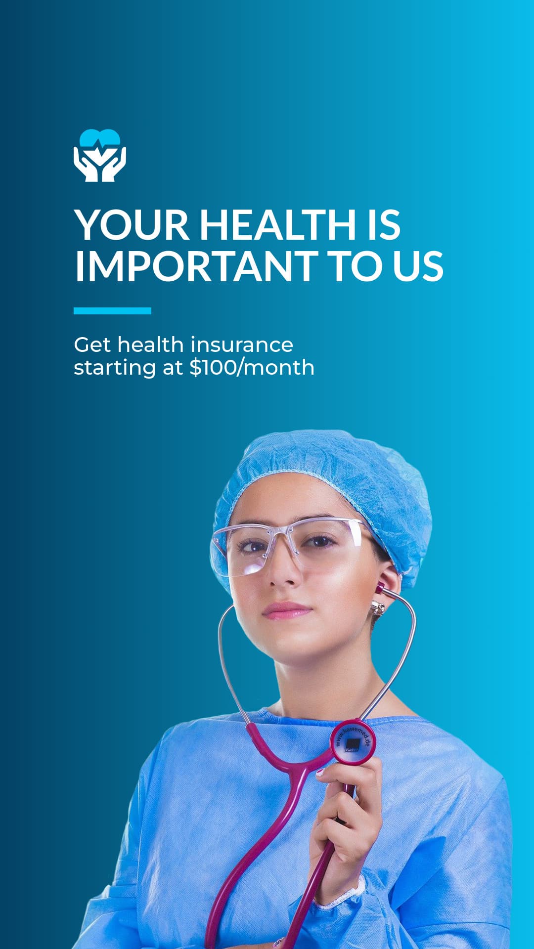 Your Health Is Important Get Insurance Animated-1080x1920px-Story