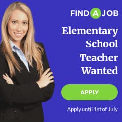 Elementary School Teacher Wanted Animated-250x250px-Square