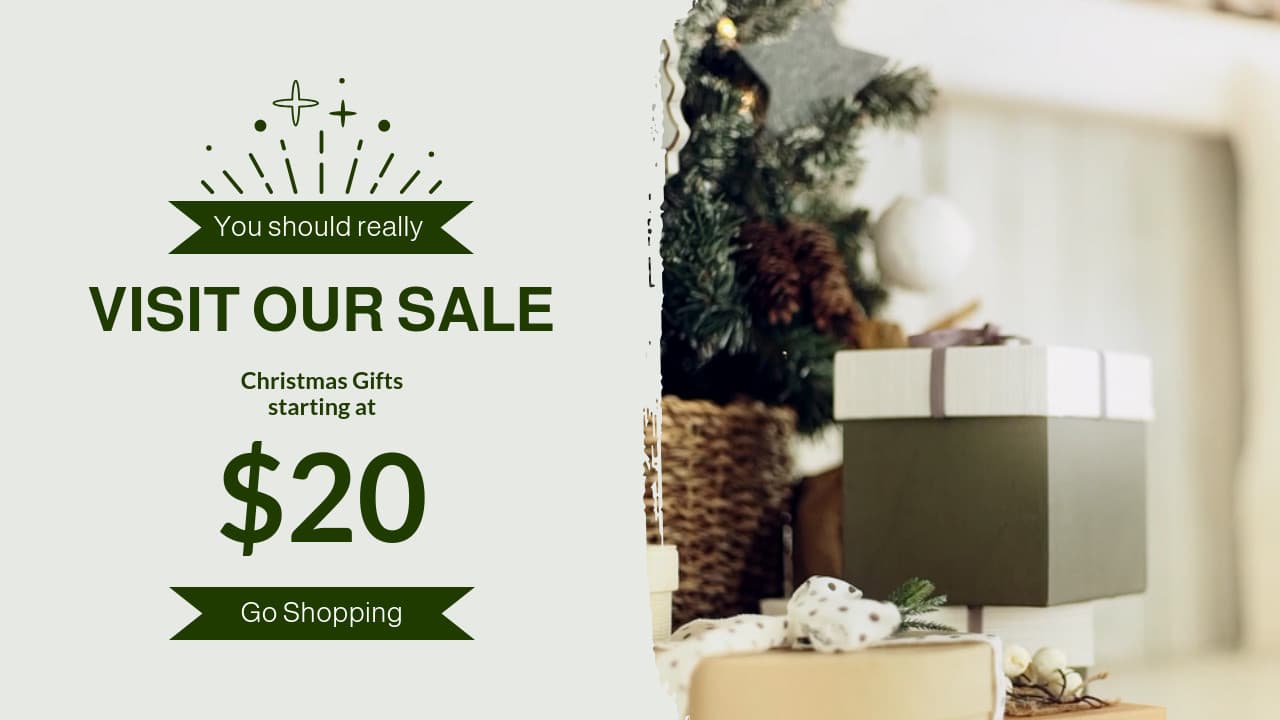 Visit Our Sale Christmas Gifts Video-1280x720px-HDVideo