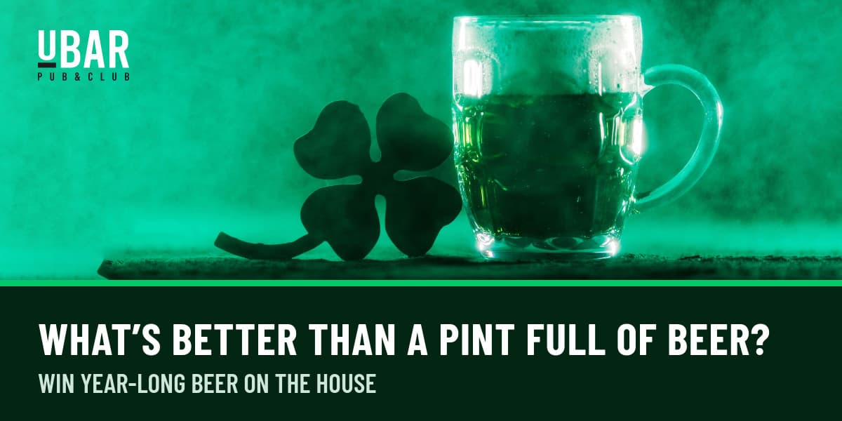 Saint Patrick's Pint Full of Beer Animated-1200x600px-TwitterImagePost