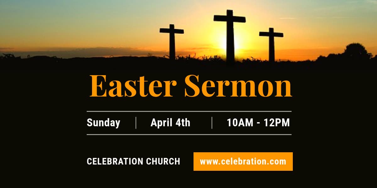 Easter Sermon Church Invitation-1200x600px-TwitterImagePost