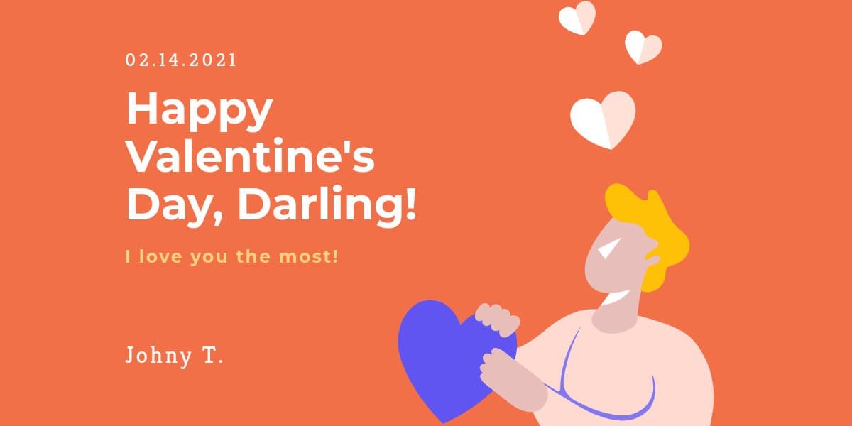 Happy Valentine's Day Darling-1200x600px-TwitterImagePost