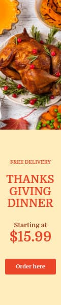Thanksgiving Dinner Free Delivery Animated-120x600px-Skyscraper