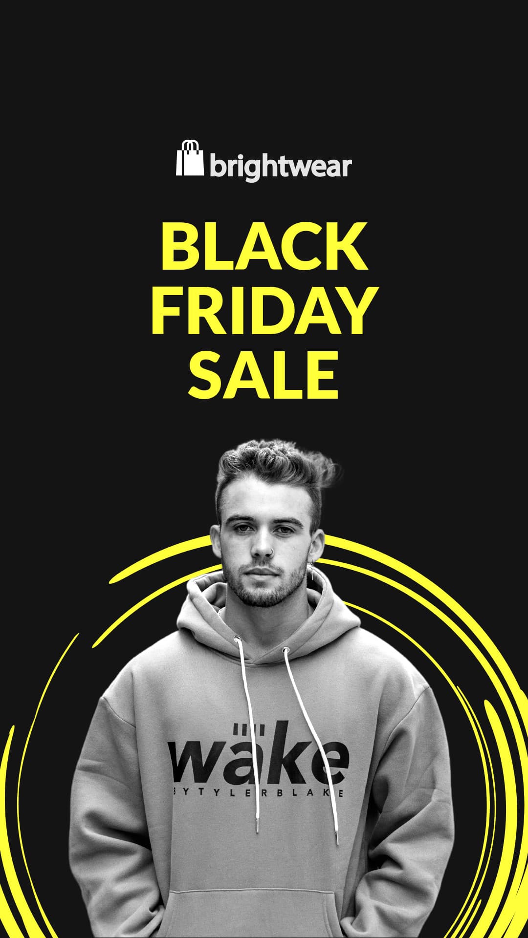 Hoodie Black Friday Yellow Sale Animated-1080x1920px-Story