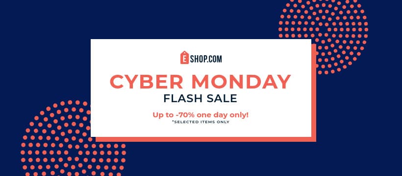 Cyber Monday Flash Sale Dots-820x360px-FacebookCover