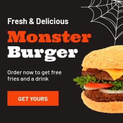 Halloween Monster Burger Sale-250x250px-Square