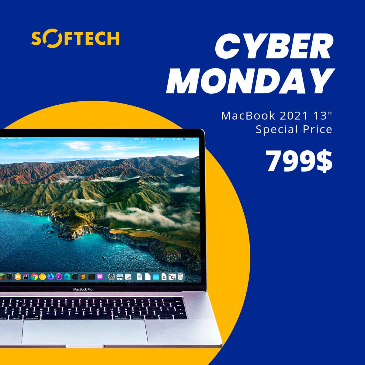 Cyber Monday MacBook 2021 Deal Animated-1200x1200px-FacebookSquarePost