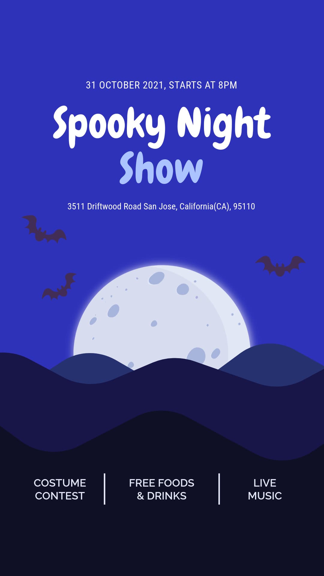 Halloween Spooky Night Show-1080x1920px-Story