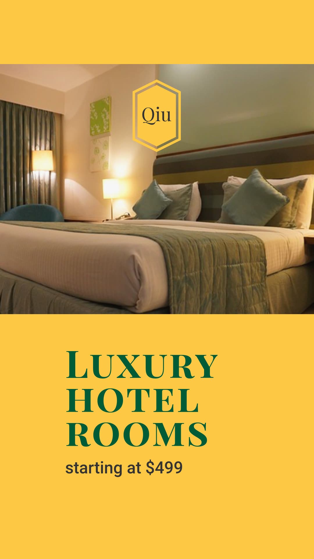 Luxury Hotel Room Deal Animated-1080x1920px-Story