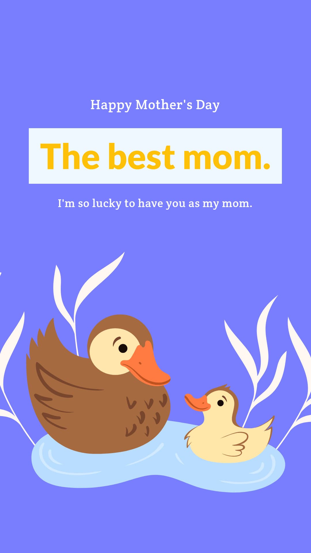 Mother's Day The Best Mom-1080x1920px-Story