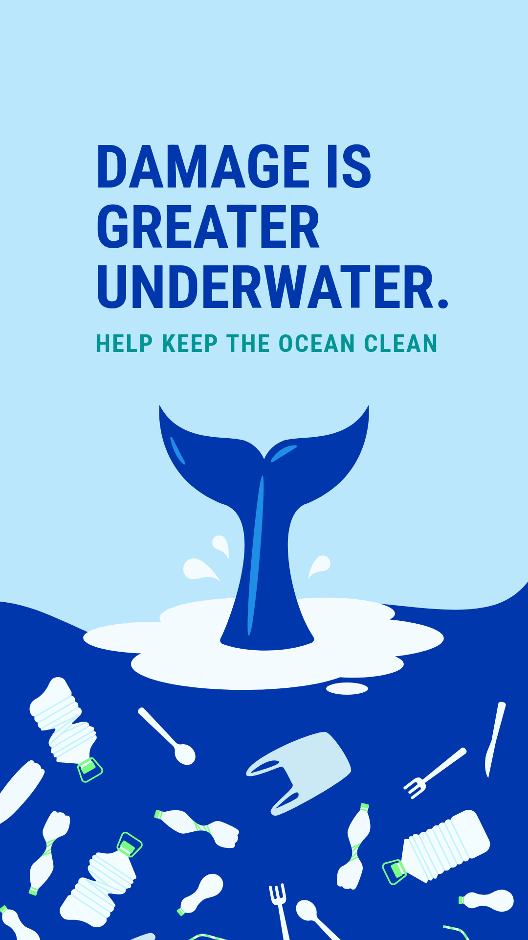 Damage is Greater Underwater Earth Day-1080x1920px-Story
