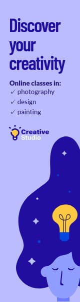 Discover Your Creativity Online Classes-160x600px-WideSkyscraper