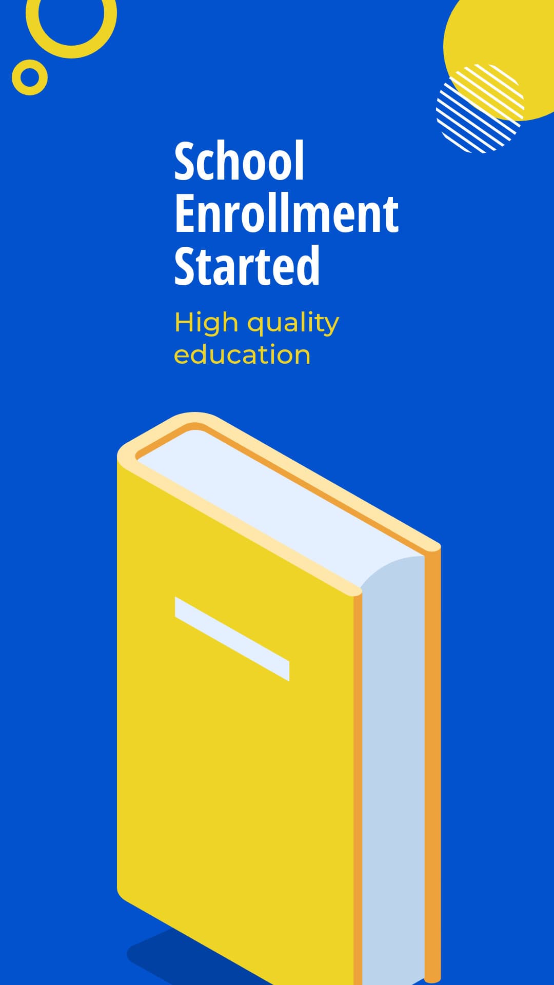 School Enrollment Started-1080x1920px-Story