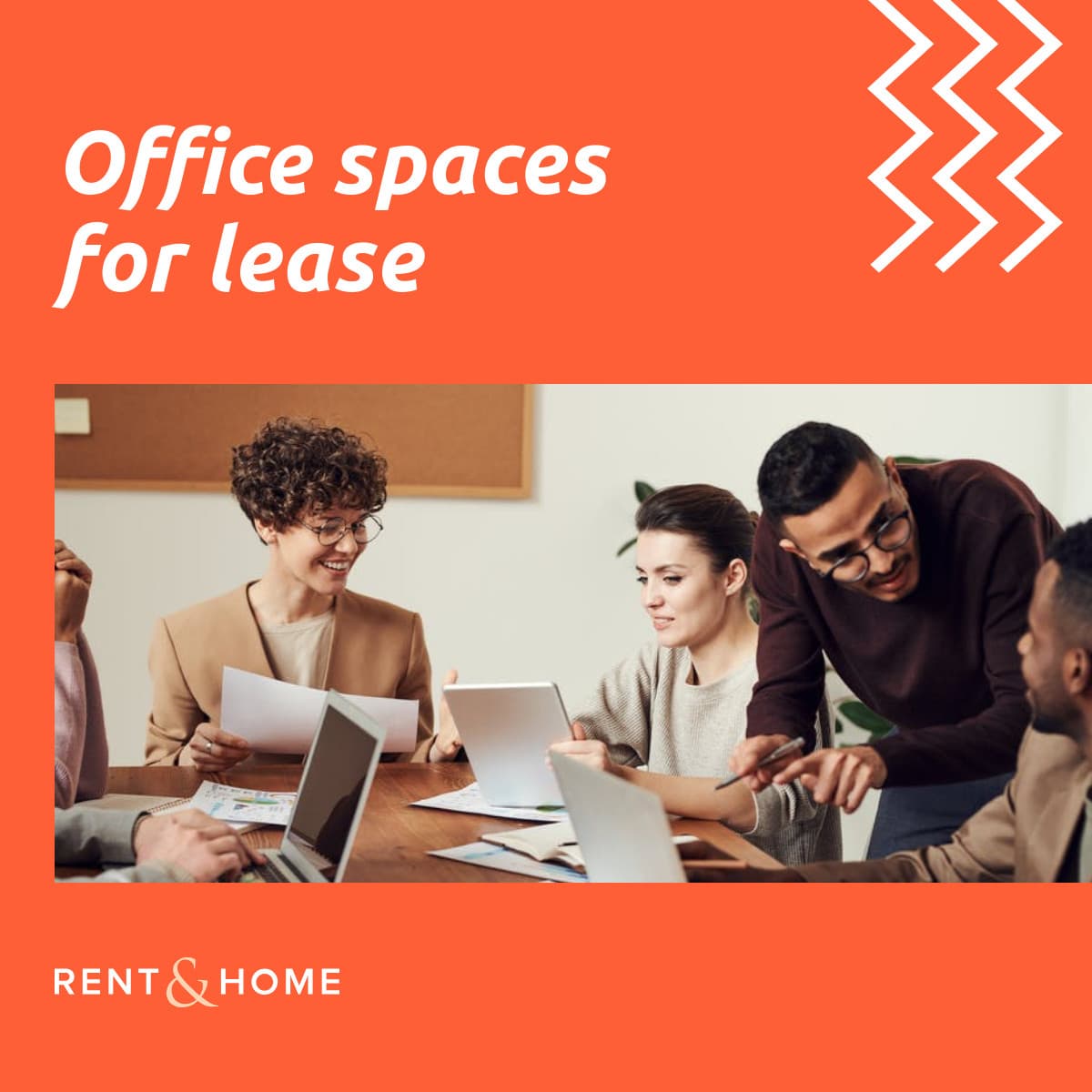 Orange Office Spaces for Lease Animated-1200x1200px-FacebookSquarePost