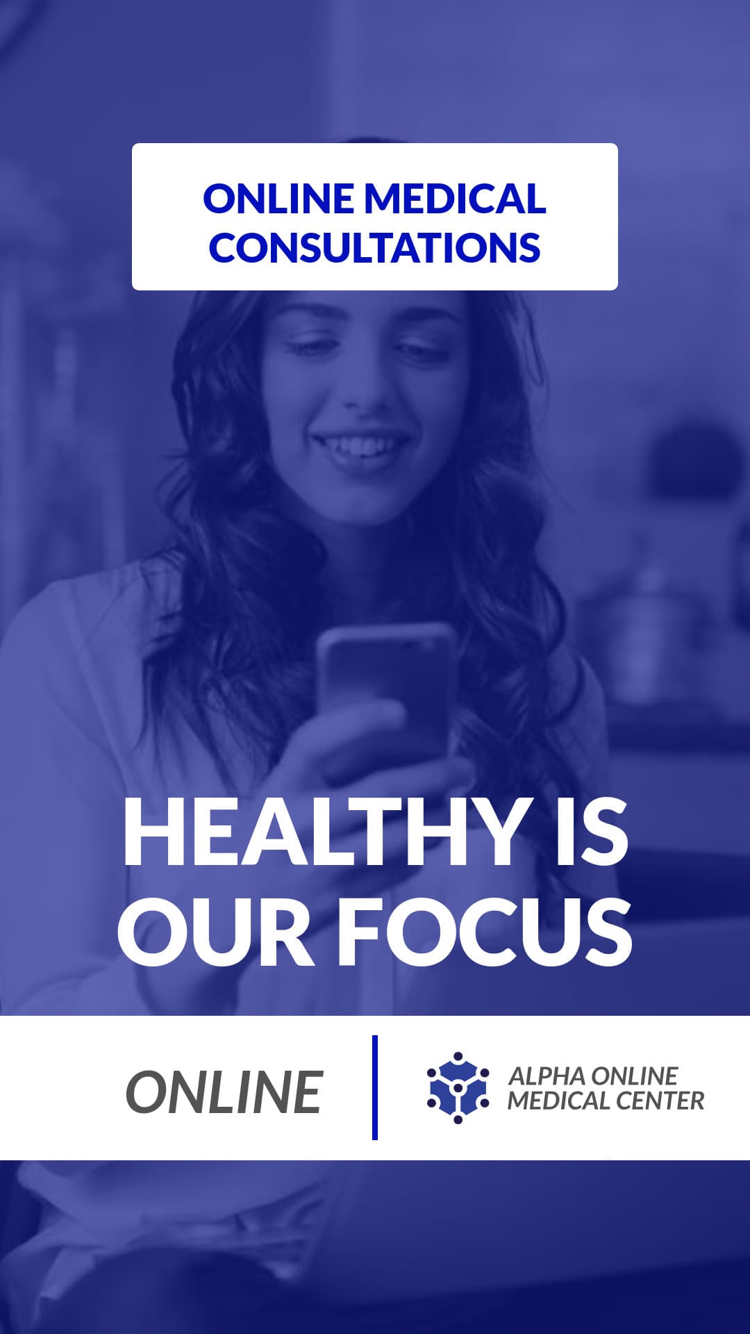 Blue Online Medical Consultations Animated-1080x1920px-Story