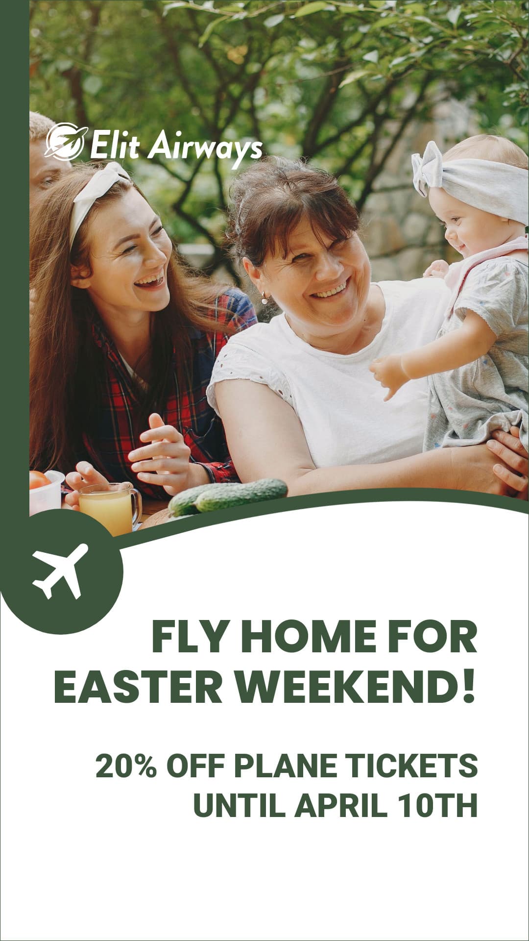 Fly Home for Easter Weekend Animated-1080x1920px-Story