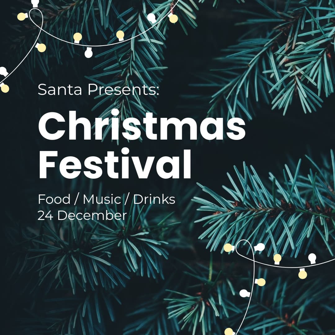 Santa Presents Christmas Festival Animated-1080x1080px-InstagramPost