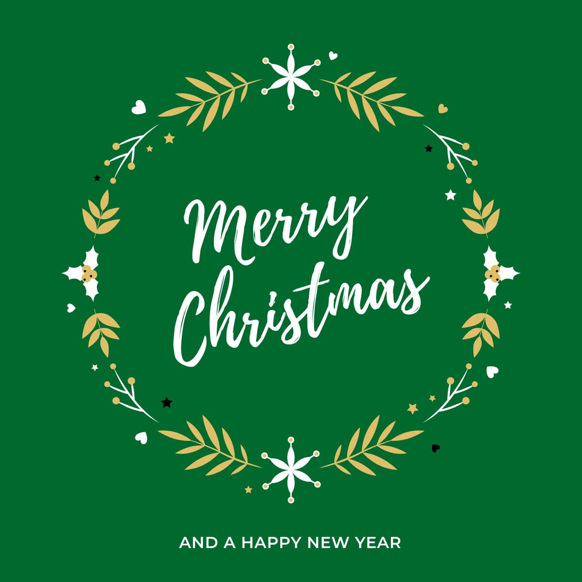 Merry Christmas Wreath-1200x1200px-FacebookSquarePost