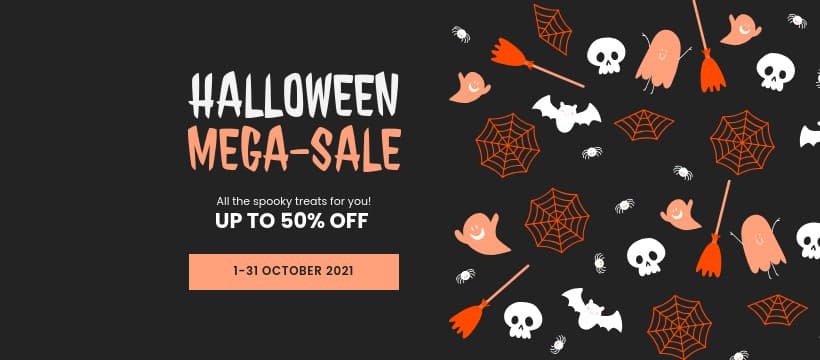 Halloween Mega Sale Spooky Treats-820x360px-FacebookCover