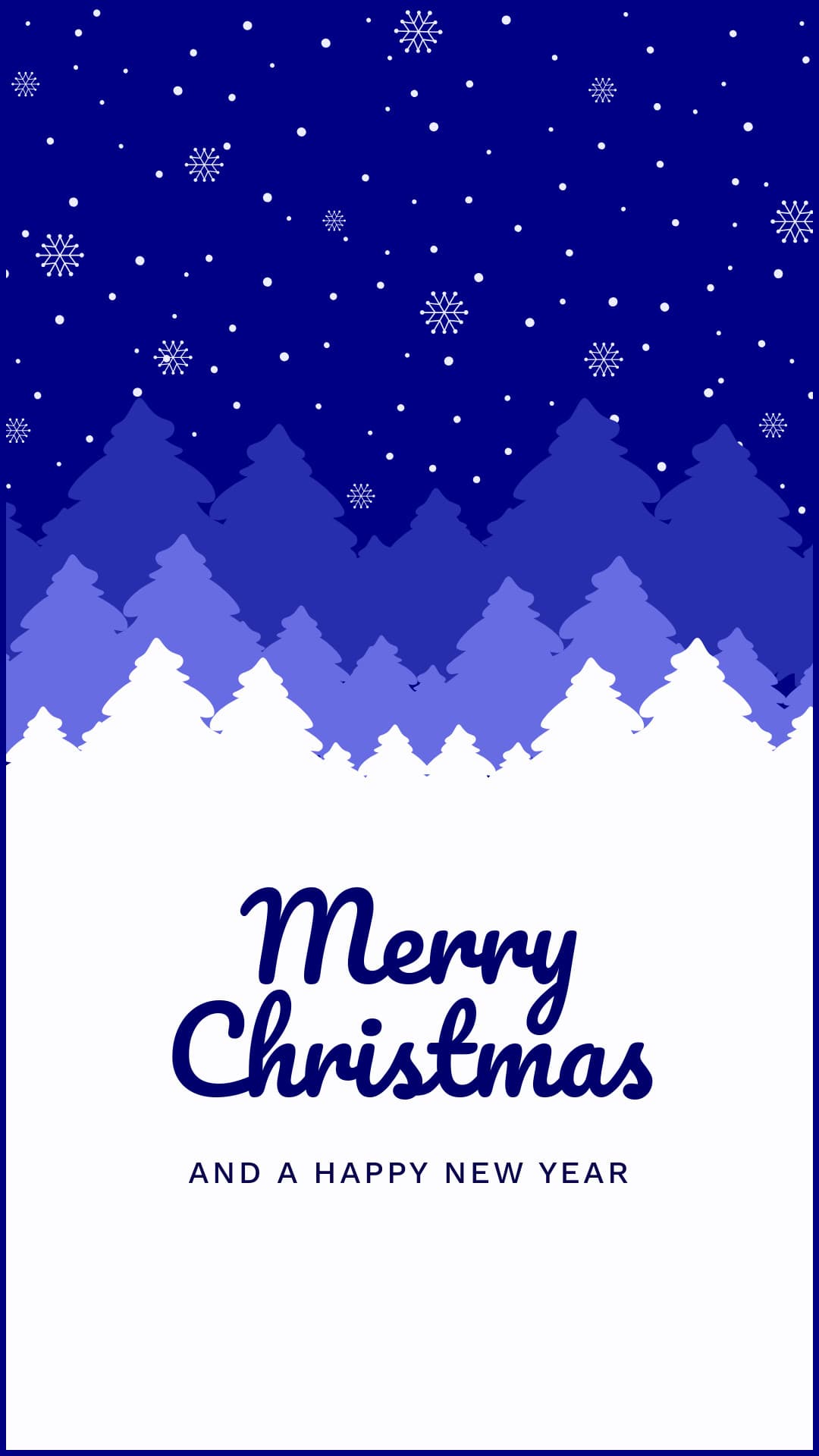 Merry Christmas Winter Forest-1080x1920px-Story