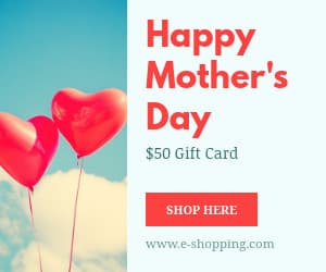 Mother's Day Hearth Balloons Gift Card Animated-300x250px-MediumRectangle
