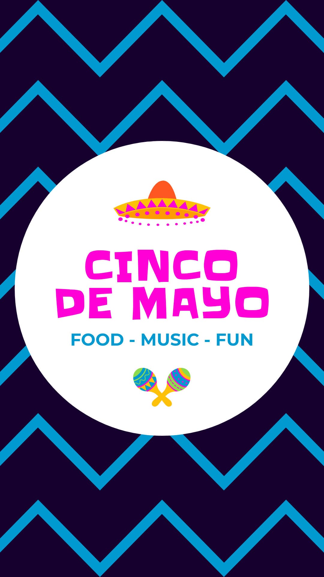 Cinco De Mayo Food Music Fun-1080x1920px-Story