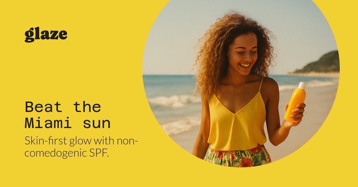 Glaze Miami Sun Protection Beauty Products Animated-728x90px-Leaderboard-1200x628px-FacebookSponsore