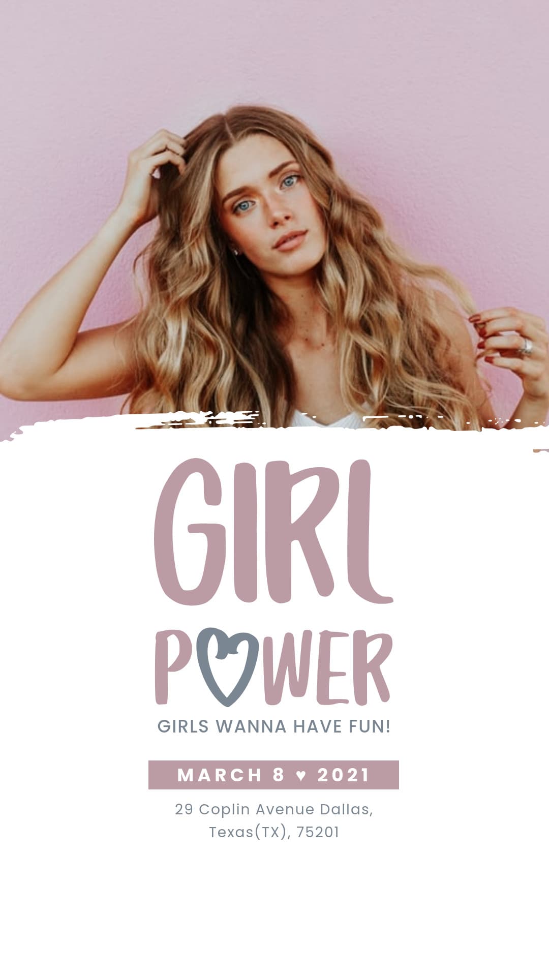 Girl Fun Power Women's Day-1080x1920px-Story