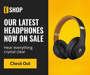 Latest Headphones Now on Sale Animated-300x250px-MediumRectangle