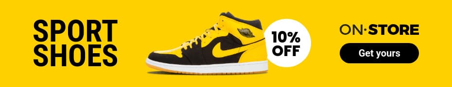 Yellow Sport Shoes Store Deal Animated-930x180px-TopBanner