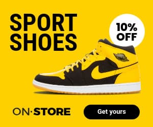 Yellow Sport Shoes Store Deal Animated-300x250px-MediumRectangle