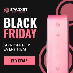 Black Friday Pink Portable Speaker Animated-250x250px-Square