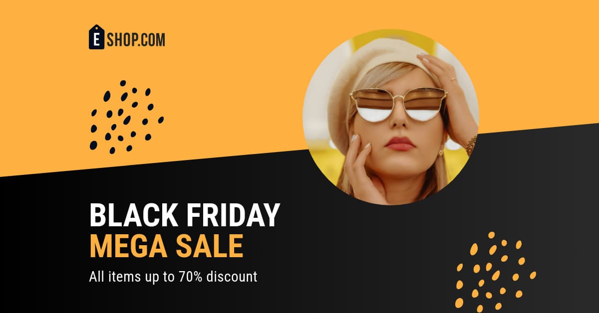 Black Friday Yellow Mega Sale-1200x628px-FacebookSponsoredMessage