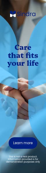 Care that Fits Your Life Sindra Animated-160x600px-WideSkyscraper